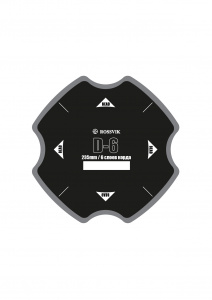 Диагональный пластырь D-6