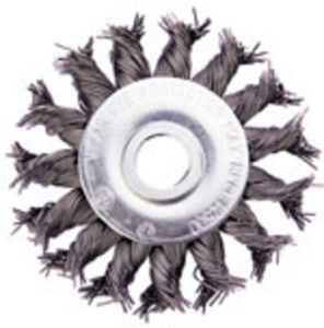 Щётка №137 13200221 d-200мм круглая для УШМ , витая