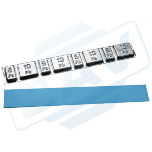 Самоклеющийся груз 60гр. 19мм голубой скотч (0052SG) GC0019S